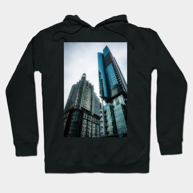 Modern Skyscrapers Montreal Hoodie by Robtography